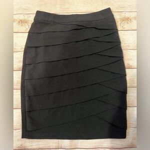 Always Sunny by Sunny Leigh black skirt size 6